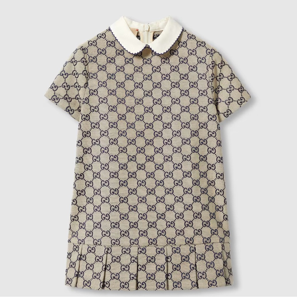 EUC Children's GG canvas dress